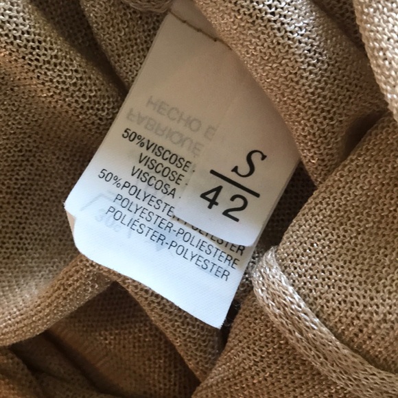 Guido Lombardi Tan Shirt Size Small - Picture 4 of 4